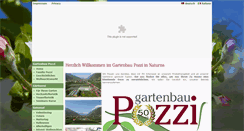 Desktop Screenshot of gartenbaupozzi.com