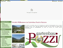 Tablet Screenshot of gartenbaupozzi.com